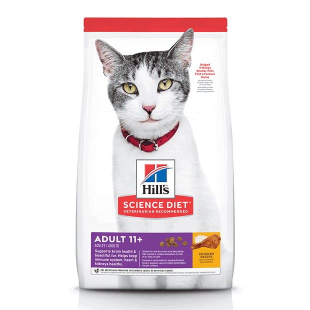 Hills Science Diet Dry Cat Food Senior 11+