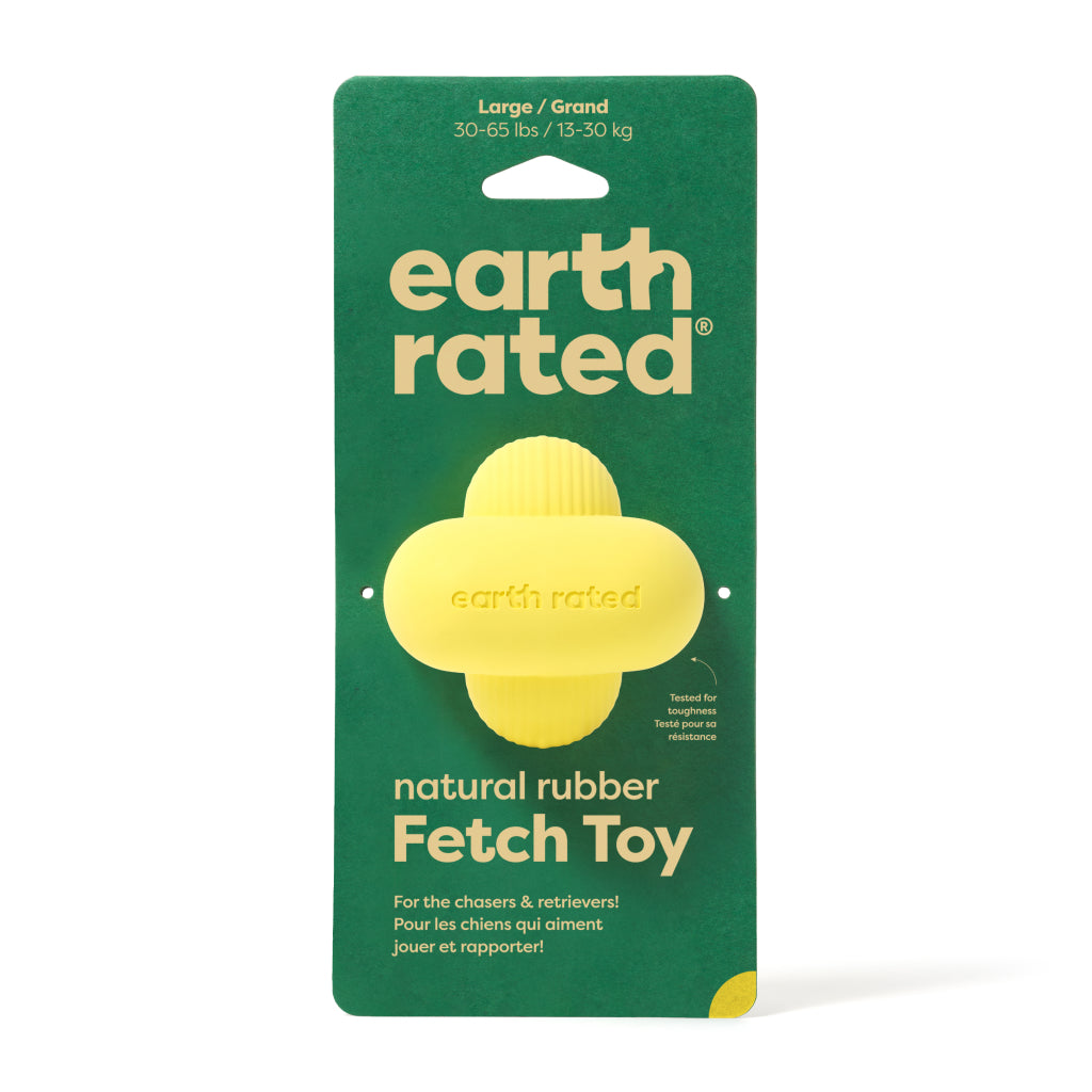 Earth Rated Fetch Dog Toy Rubber