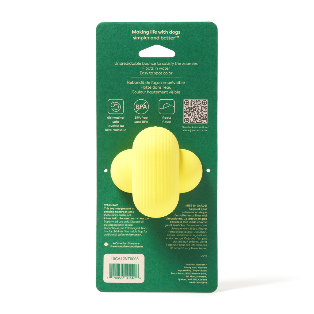 Earth Rated Fetch Dog Toy Rubber