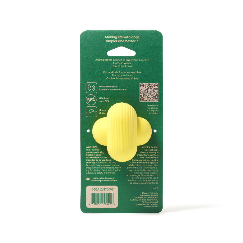 Earth Rated Fetch Dog Toy Rubber
