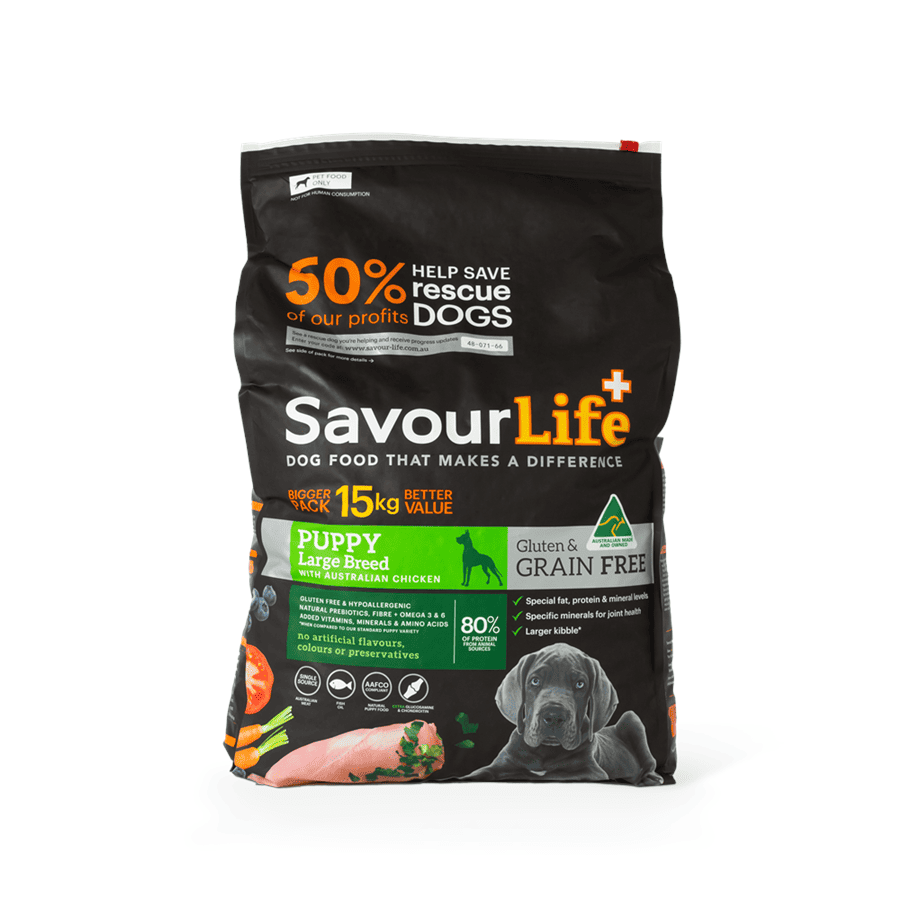 SavourLife Large Breed Puppy Grain Free Australian Chicken 15kg