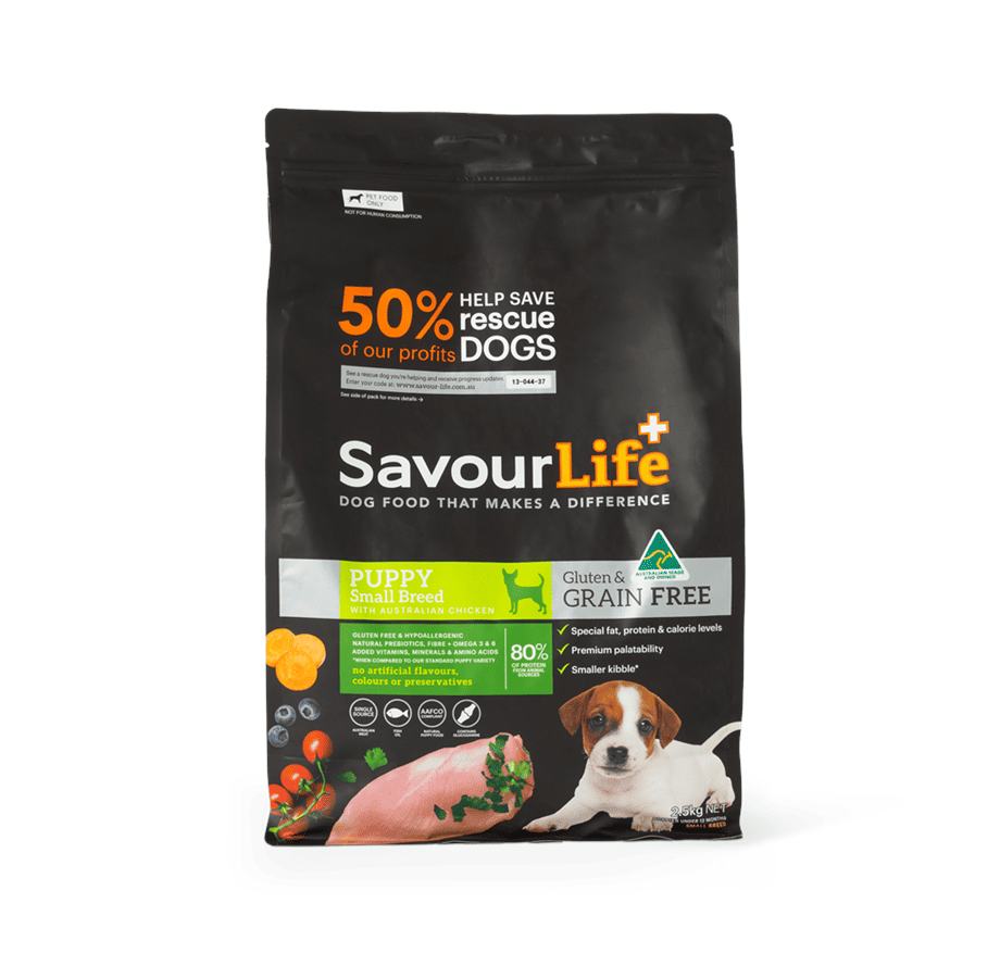 SavourLife Small Breed Puppy Grain Free Australian Chicken 2.5kg