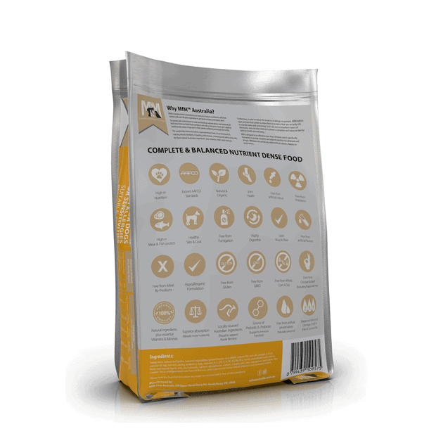 Meals For Mutts Turkey, Salmon & Sardine Gluten Free Dry Food for Puppies