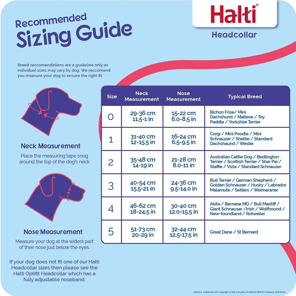 Halti Headcollar Red