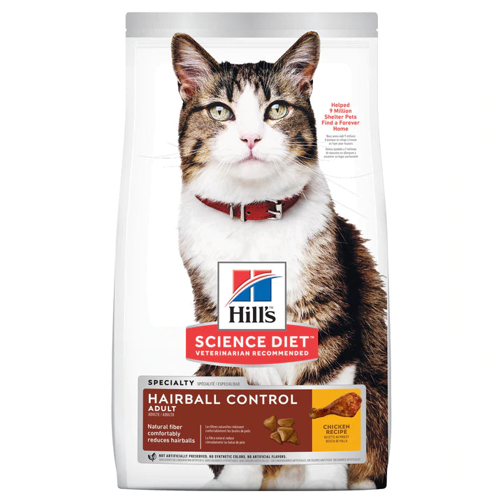 Hills Cat Adult Hairball Control