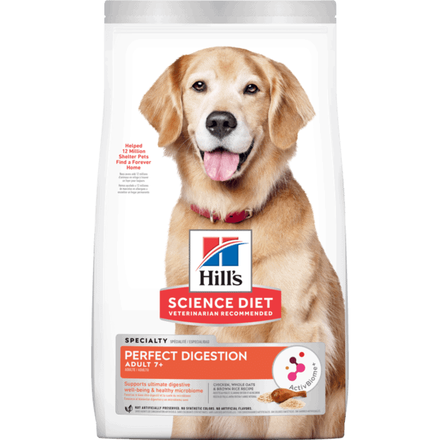 Hills Science Diet Adult Dog 7+ Perfect Digestion