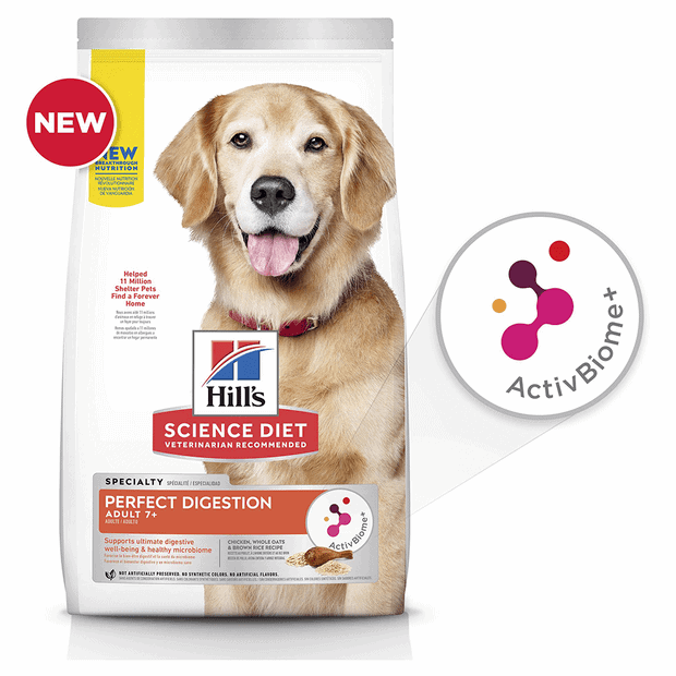 Hills Science Diet Adult Dog 7+ Perfect Digestion