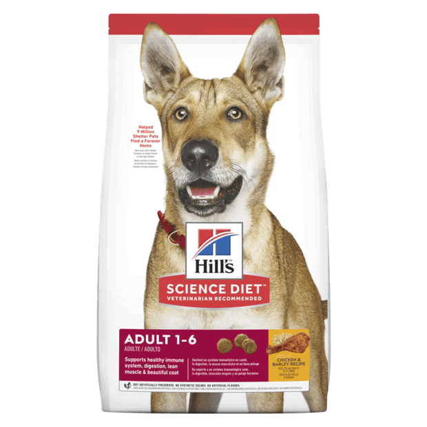 Hill's Science Diet Adult Dog Chicken & Barley Food