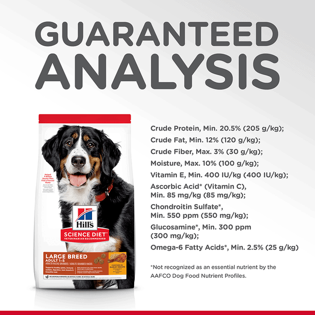 Hills Science Diet Adult Dog Large Breed 12kg