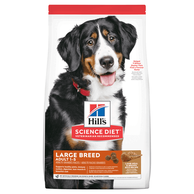 Hills Science Diet Dog Adult Large Breed Lamb & Rice 14.97kg