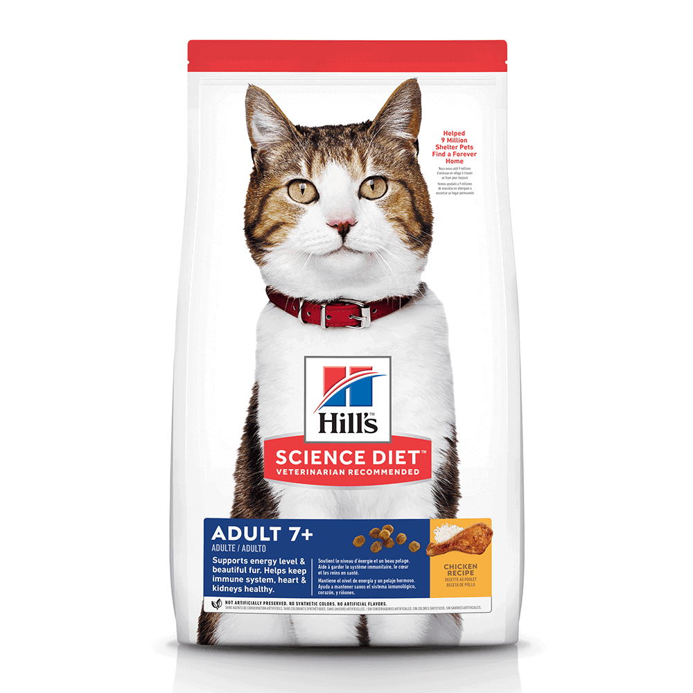 Hill's Science Diet Adult 7+ Chicken Recipe Cat Food