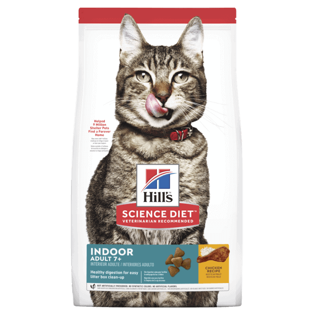 Hill's Science Diet Adult 7+ Indoor Cat Food