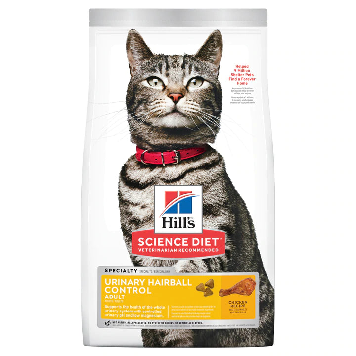 Hills Cat Adult Urinary Hairball Control