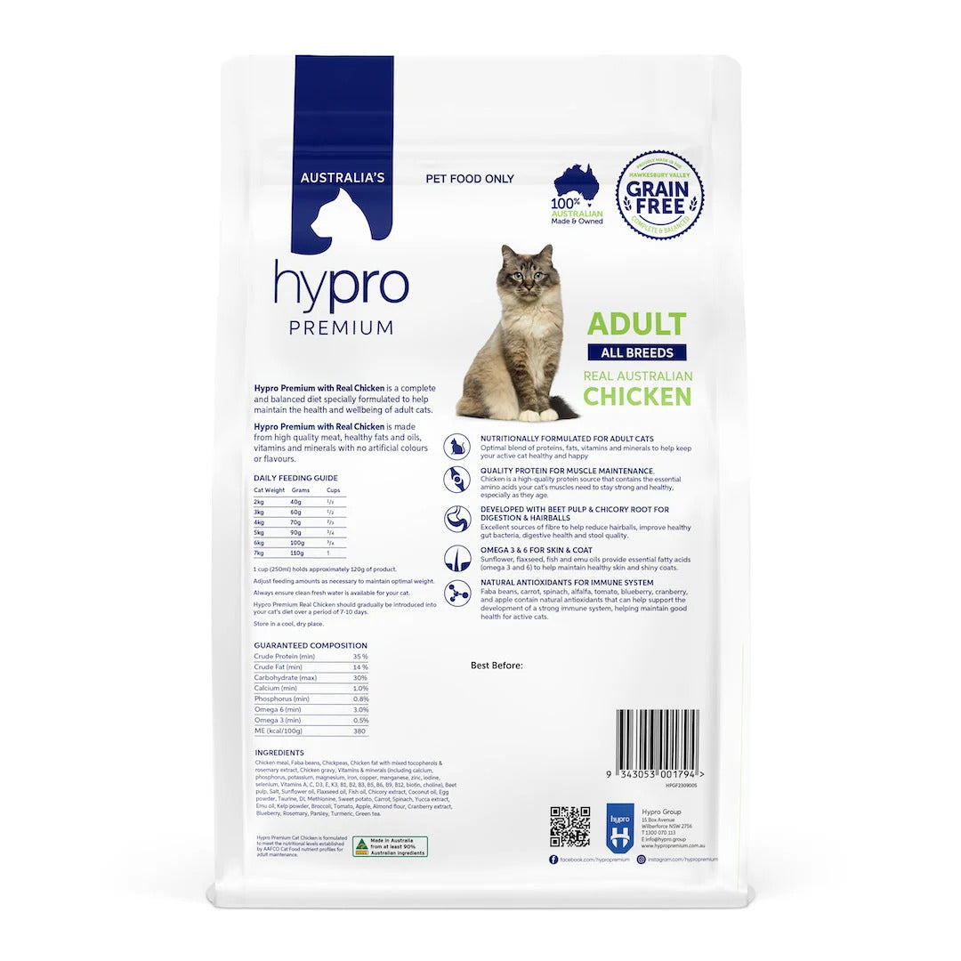Hypro Premium Grain Free Chicken Cat Food