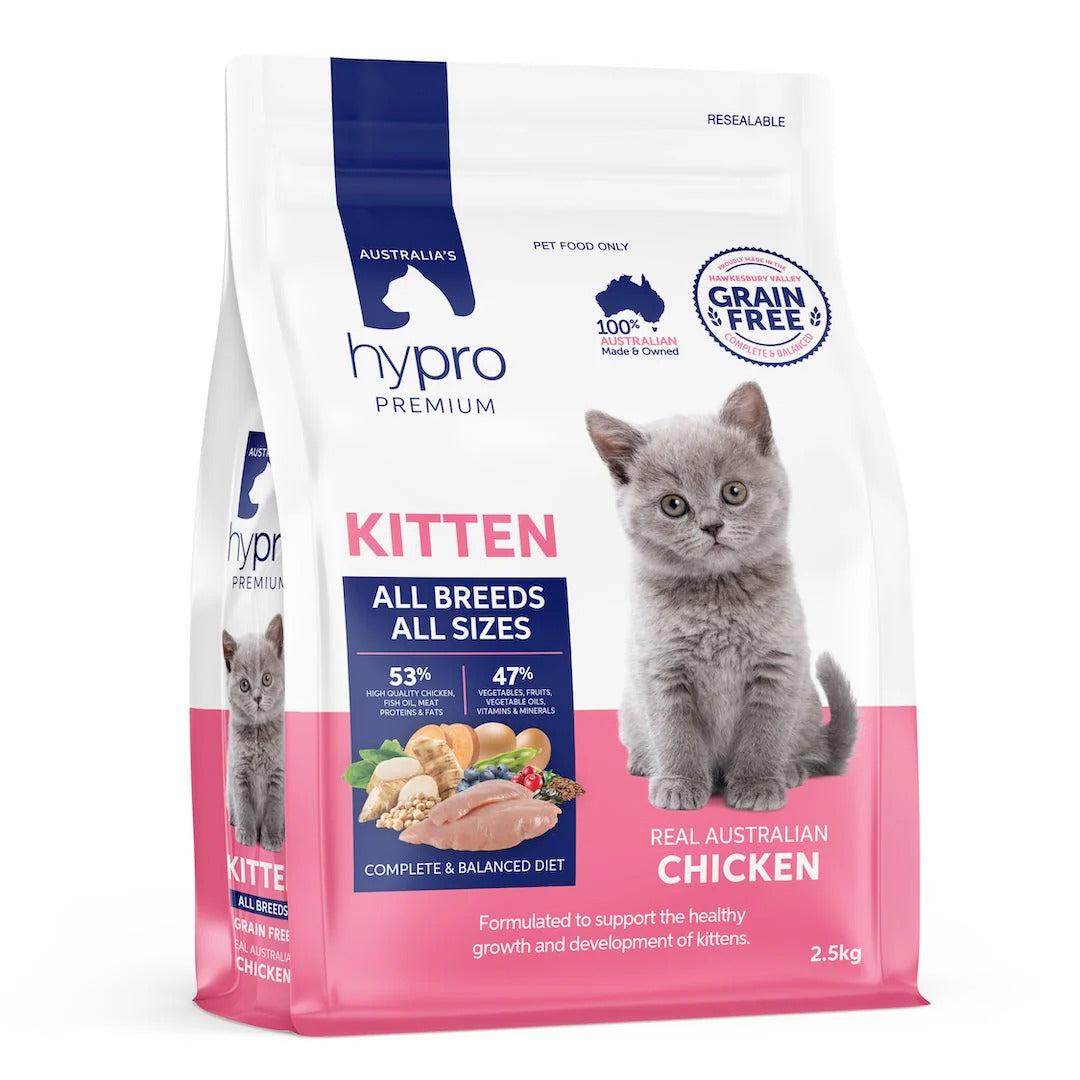 Hypro Premium Grain Free Chicken Kitten Food