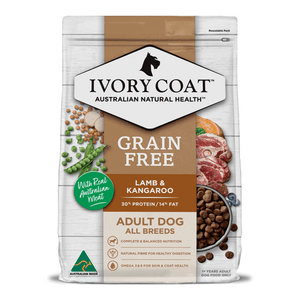 Ivory Coat Adult Dog Grain Free Lamb & Kangaroo