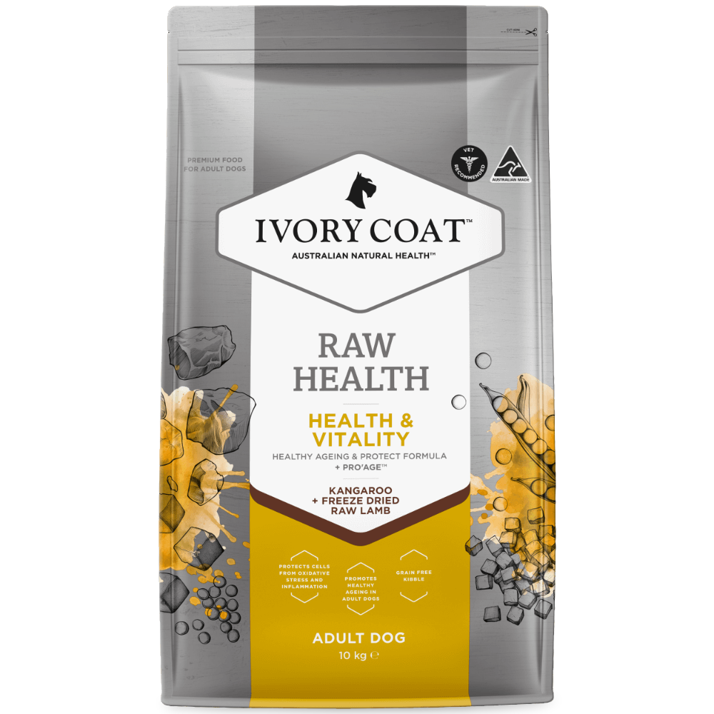 Ivory Coat Raw Health & Vitality Dry Dog Food