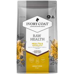 Ivory Coat Raw Health & Vitality Dry Dog Food