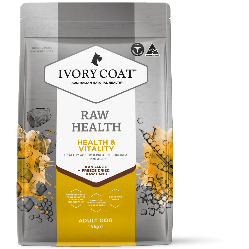 Ivory Coat Raw Health & Vitality Dry Dog Food