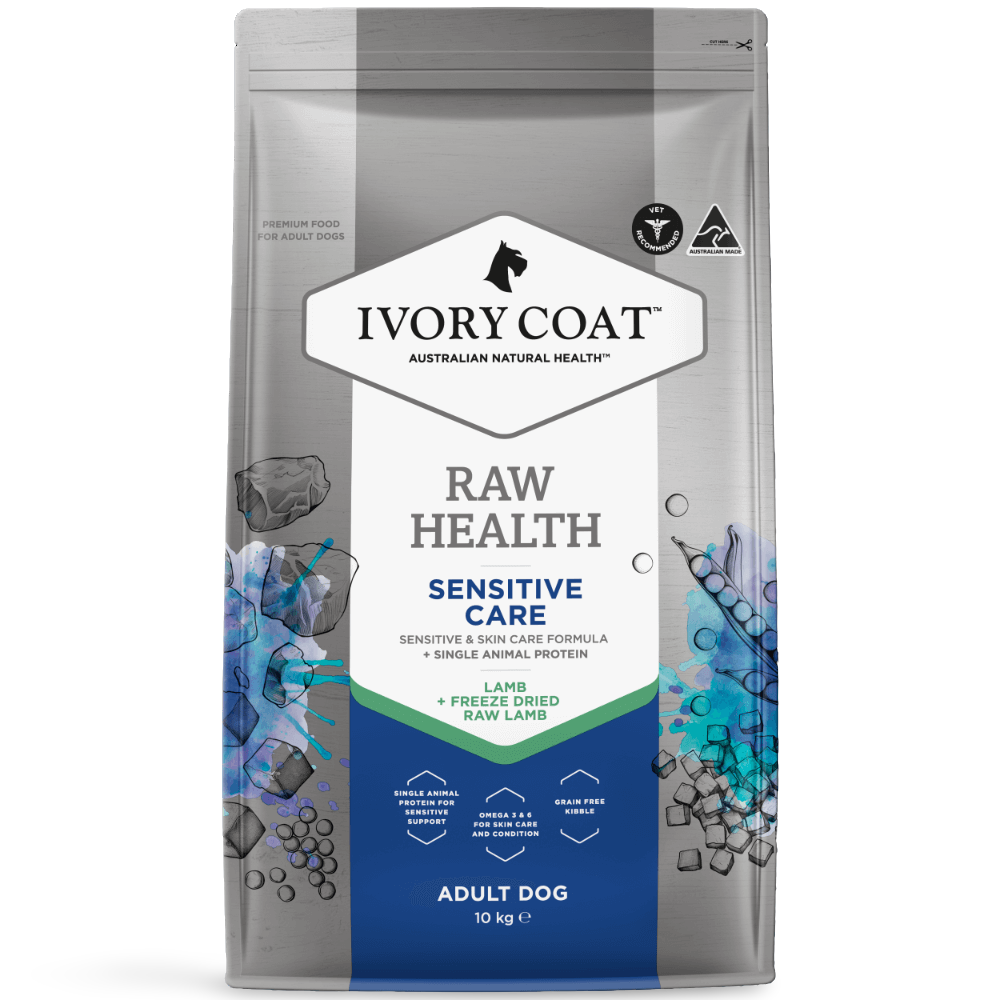 Ivory Coat Raw Health Dog Sensitive Care Dry Dog Food