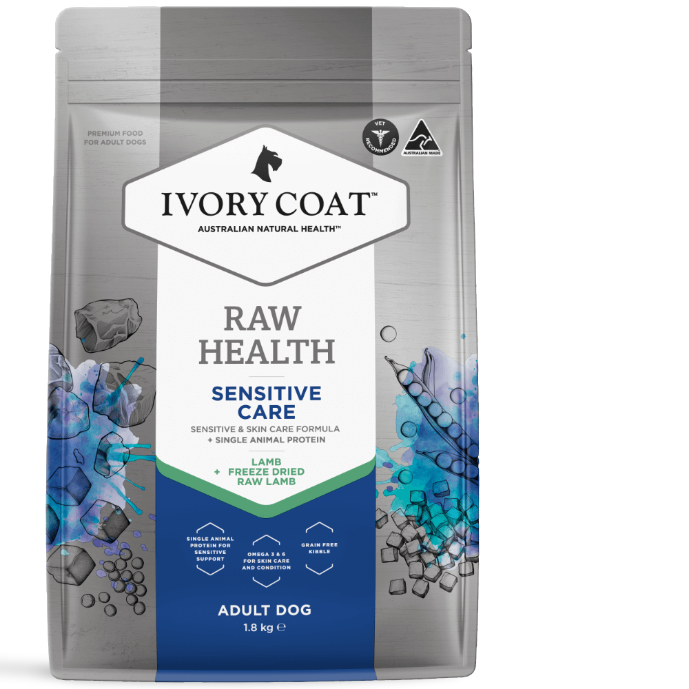 Ivory Coat Raw Health Dog Sensitive Care Dry Dog Food