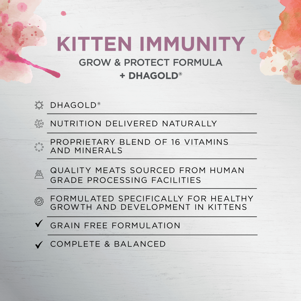 Ivory Coat Raw Health Kitten Immunity Dry Cat Food