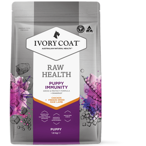 Ivory Coat Raw Health Puppy Immunity Dry Dog Food