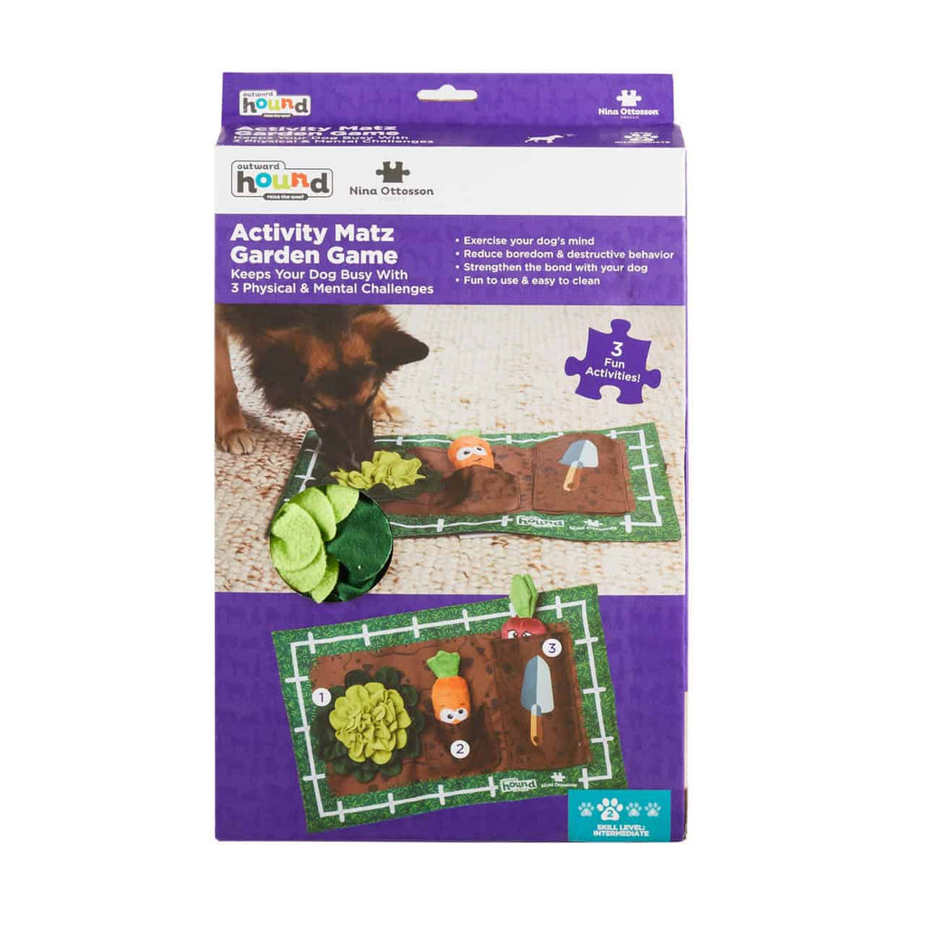 Nina Ottosson Dog Activity Matz - Garden Game