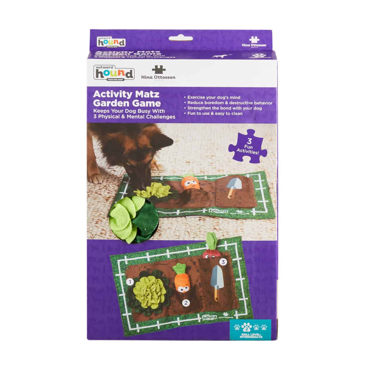 Nina Ottosson Dog Activity Matz - Garden Game