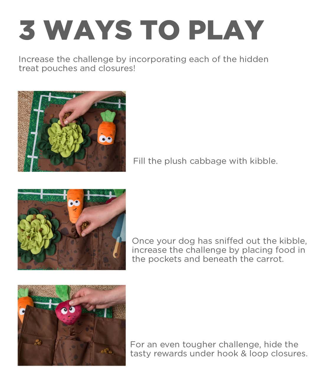 Nina Ottosson Dog Activity Matz - Garden Game