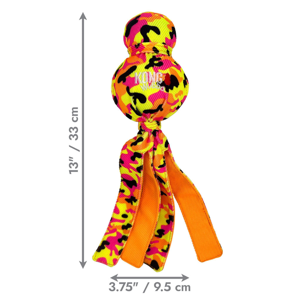 Kong Dog Toy Wubba Ballistic High-Viz