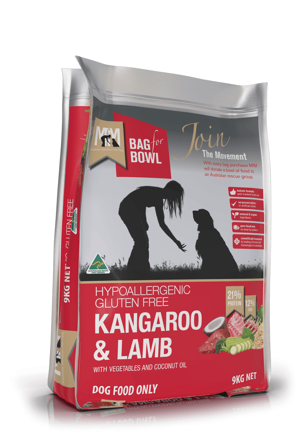 Meals For Mutts Dog Kangaroo & Lamb Gluten Free