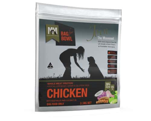 Meals for Mutts Grain & Gluten Free Single Protein Chicken Dry Dog Food
