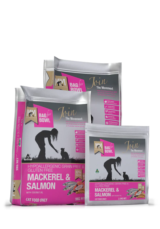 Meals For Meows Mackerel & Salmon Grain & Gluten Free Dry Cat Food