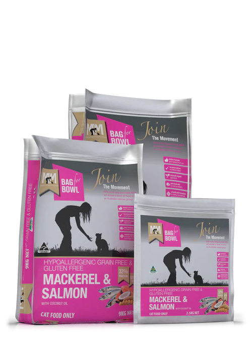 Meals For Meows Mackerel & Salmon Grain & Gluten Free Dry Cat Food