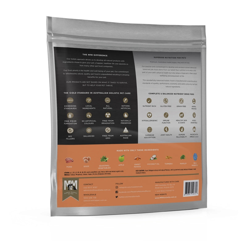 Meals for Mutts Grain & Gluten Free Bacon and Eggs Kibble Dry Dog Food