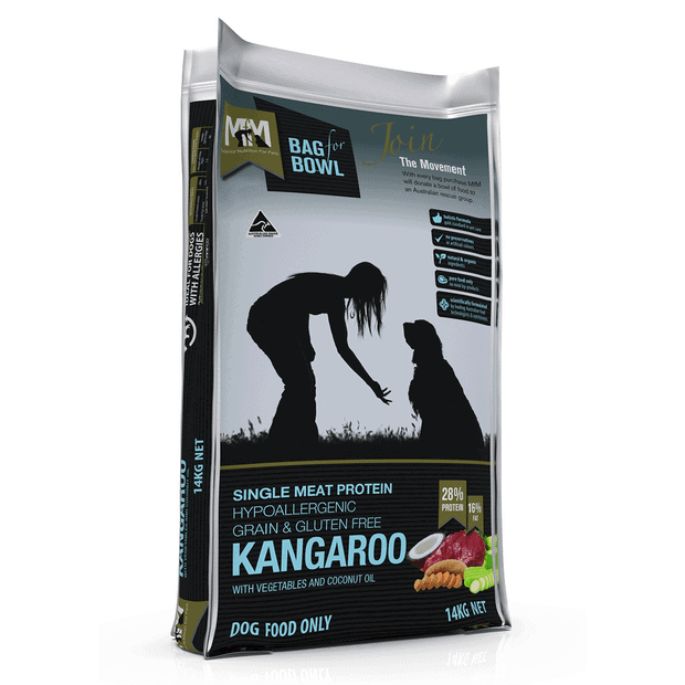 Meals For Mutts Grain & Gluten Free Single Protein Kangaroo Dry Dog Food