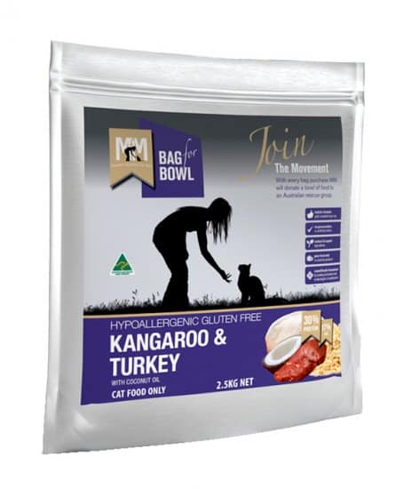 Meals For Meows Cat Kangaroo & Turkey Gluten Free Purple