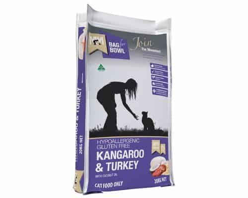 Meals For Meows Cat Kangaroo & Turkey Gluten Free Purple