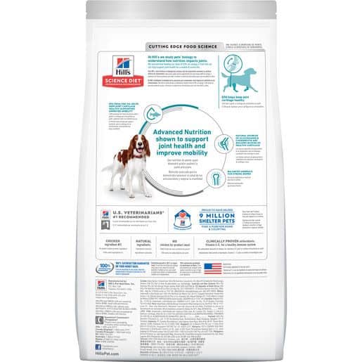 Hills Science Adult Healthy Mobility Original Dry Dog Food 12kg