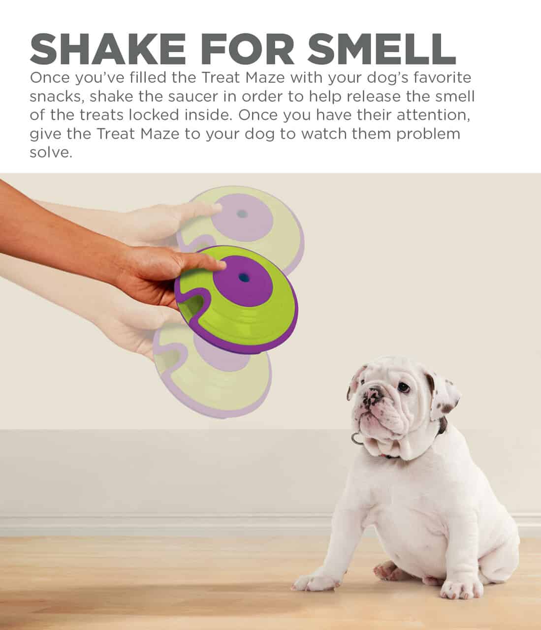 Outward Hound Dog Treat Maze Green