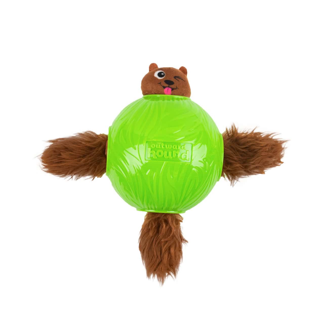 Nina Ottosson Dog Snuffle N' Treat Ball Dog Toy - Green