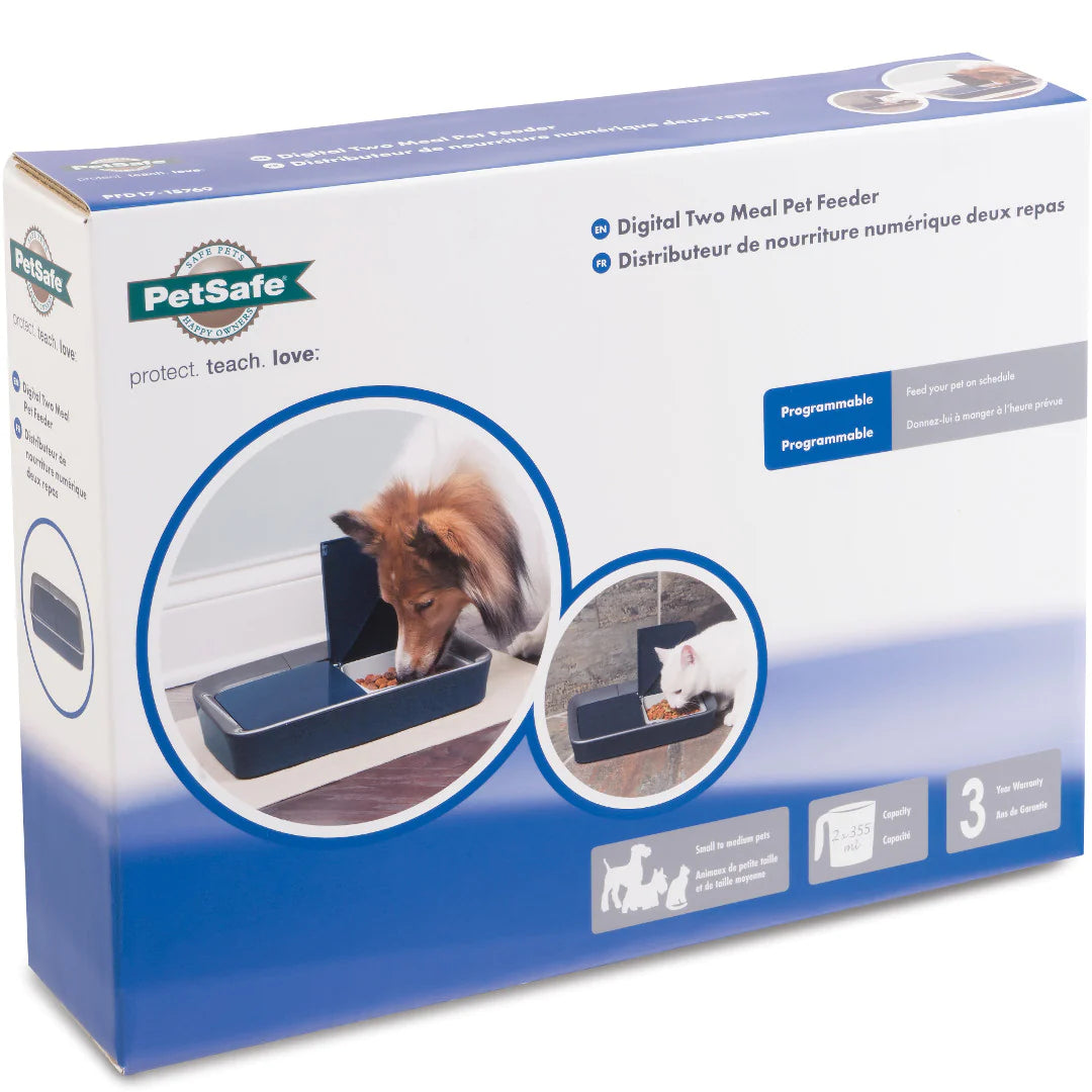 PetSafe Automatic Digital Two Meal Pet Feeder
