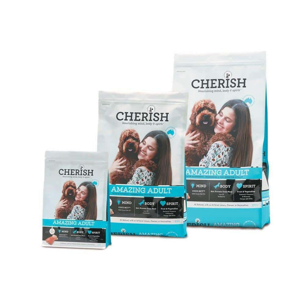 Cherish Amazing Adult Dog Food Small Bites 8kg