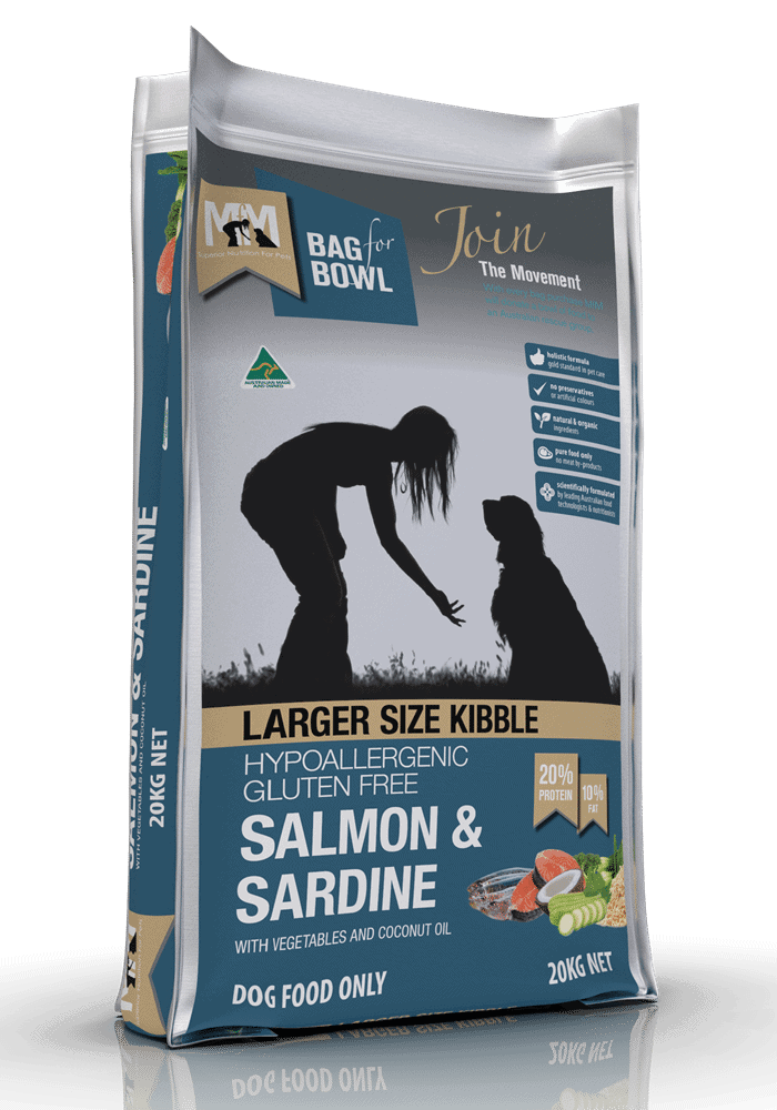 Meals For Mutts Dog Large Breed Salmon & Sardine Gluten Free Dry Food