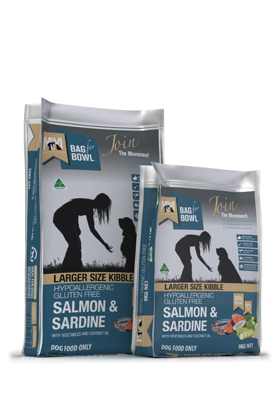 Meals For Mutts Dog Large Breed Salmon & Sardine Gluten Free Dry Food