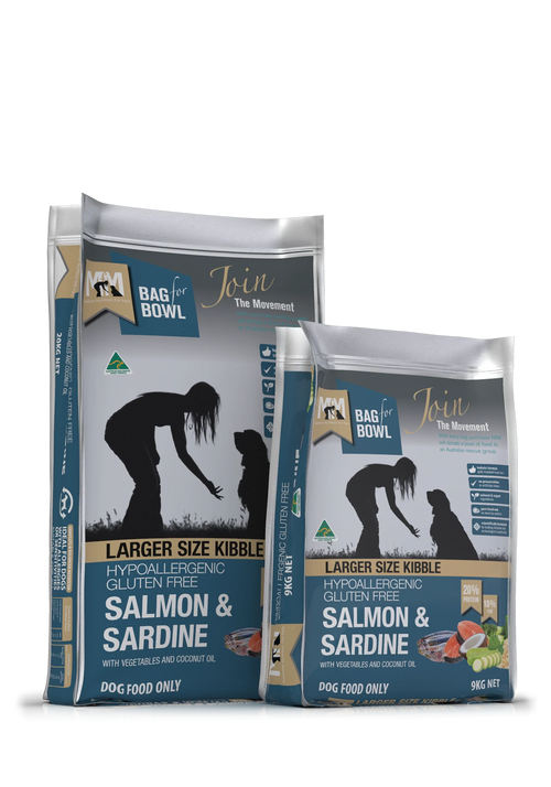 Meals For Mutts Dog Large Breed Salmon & Sardine Gluten Free Dry Food