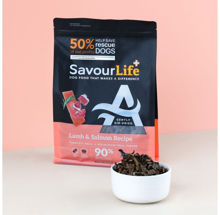 Savourlife Air-Dried Adult Lamb & Salmon Recipe 1kg