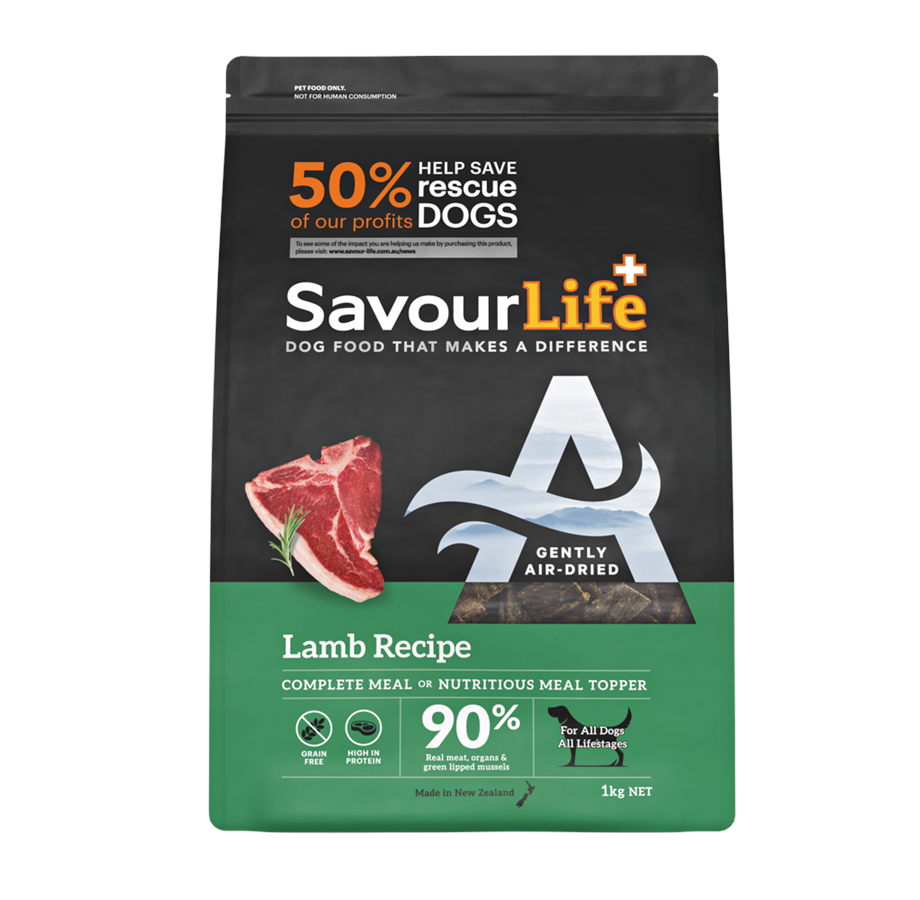 Savourlife Air-Dried Adult Lamb Recipe 1kg