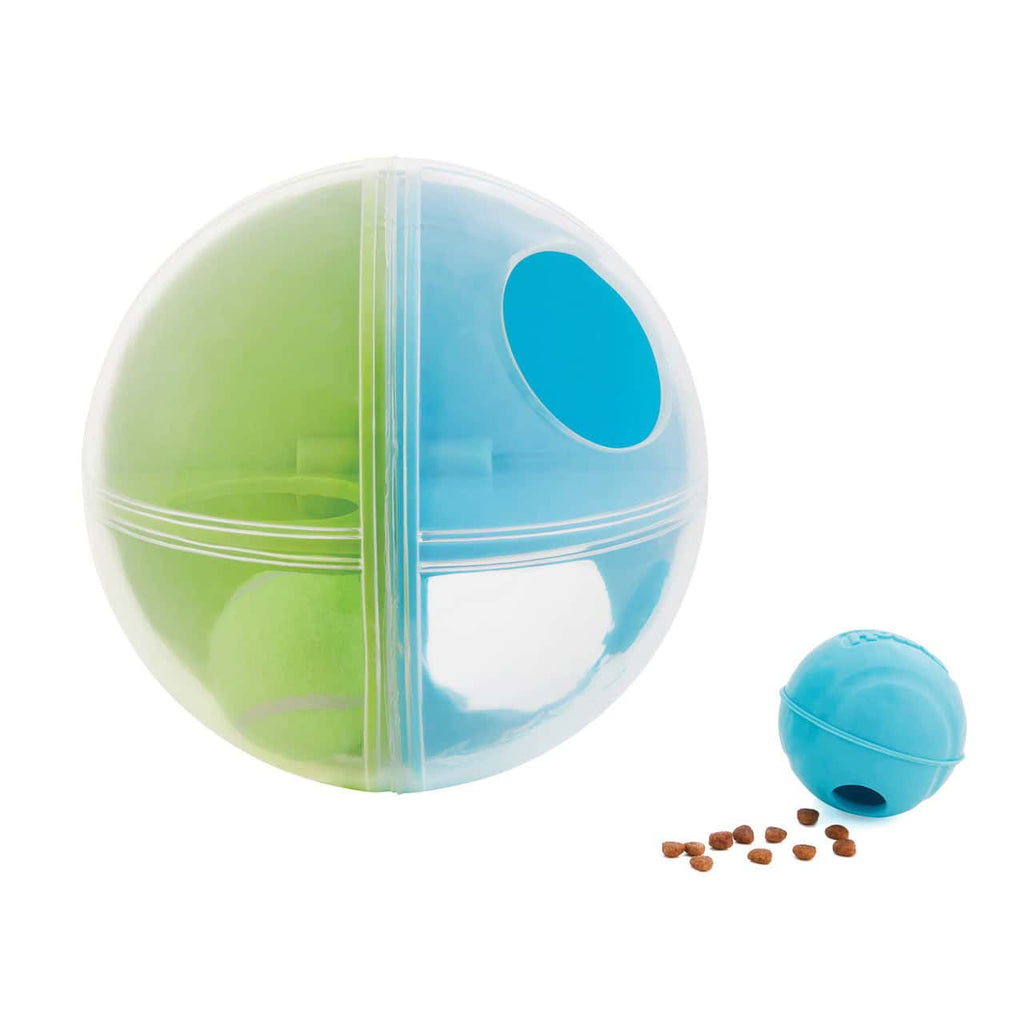 Nina Ottosson Dog A-Maze Ball Dog Toy - Green